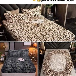 Queen sheet with 2 pillows